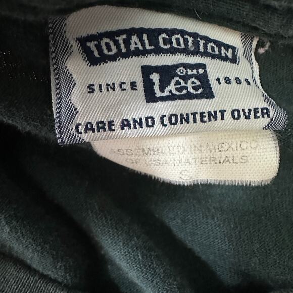 Vintage The Big Bad Wolf Busch Gardens T-Shirt Men’s Small Green Roller Coaster - Picture 6 of 10